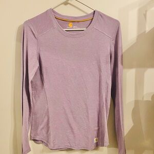Carhartt Purple Crew Neck Tee